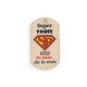 Ξύλινο Μοτίφ Ταυτότητα "Super PROFE" 50x28mm