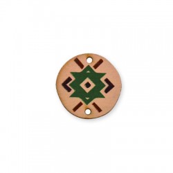 Connecteur en bois Peint 25 mm