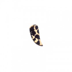 Pendentif en bois Corne 14 x 30 mm