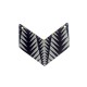 Pendente in Legno Insigna Militare Dipinta 43x37mm