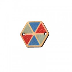 Connecteur en bois en Forme de Cerf-Volant 22 x 19 mm