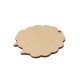 Pendentif en bois Mouton 61 x 63 mm