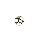 Breloque Ronde en bois 20 mm