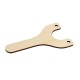 Colgante de Madera con Globo 57 x 99 mm