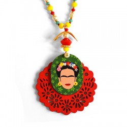Pendentif en Bois 24x30mm