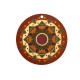 Pendentif rond en bois 40 mm