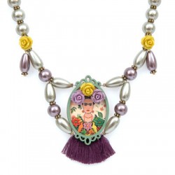 Pendentif en Bois 37x61mm