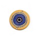 Colgante de Madera Redondo con Ojo 40mm