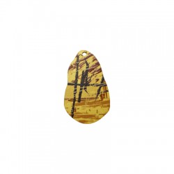 Pendentif en bois Irrégulier 31 x 50 mm