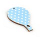 Wooden Pendant Sky Balloon 45x60mm