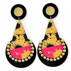 Pendentif en bois Goutte 32 x 55 mm