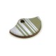 Colgante de Madera Geometrico 20x14mm