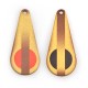 Pendentif en bois en Forme de Goutte 22 x 50 mm