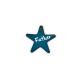 Charm di Legno Stella "Father" 25x20mm