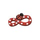 Connettore in Legno a Forma di Coccinella Infinito 22X12 mm