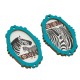 Ciondolo in Legno Zebra 37x55mm (2pz/Set)