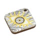 Pendente in Legno Rombo con Occhio 23mm