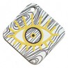 Silver/Yellow/Black