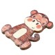 Pendentif en bois Singe 38 x 45 mm