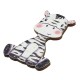 Wooden Pendant Zebra 36x50mm