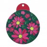 Vert foncé/rose/fuchsia/multicolore