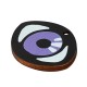 Colgante de Madera Ojo 32x25mm