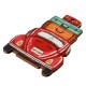 Wooden Pendant Car “Let’s Go!” with Suitcases 45x60mm