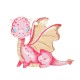 Wooden Pendant Dragon 55x46mm