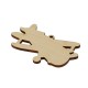 Wooden Pendant Helicopter 70x48mm