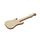 Ciondolo in Legno Chitarra Elettrica 70X27 mm