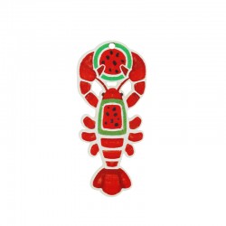 Pendentif en bois Homard 70 x 31 mm