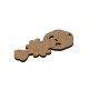 Wooden Pendant Lobster 70x31mm