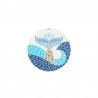 Naturel/ Blanc/ Bleu/ Bleu clair/ Orange/ Multicolore