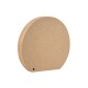 Wooden Decorative Round "καλύτερη μαμά" with Flowers 145x132mm