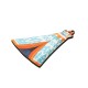 Pendentif en bois Tente Indienne tipi 58 x 70 mm