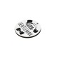 Wooden Pendant Round "little GENTLEMAN" 50mm