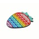 Pendentif en bois Fraise 59 x 68 mm
