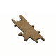 Ξύλινο Μοτίφ Αεροπλάνο 80x35mm
