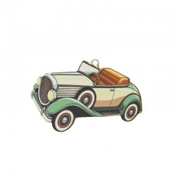 Ciondolo in Legno Auto 69X42Mm
