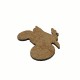 Wooden Pendant Motorcycle 62x48mm