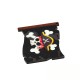 Wooden Pendant Pirate Flag with Skull & Hat 70x59mm