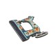 Wooden Pendant Sewing Machine with Flowers 78x59mm