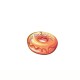 Pendentif en bois miel 38 x 52 mm et Beignet 50 x 38 mm (2 Pièces/Set)