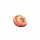 Ciondolo in Legno con Miele 38X52 mm e Ciambella 50X38 mm (2 Pezzi/Set)