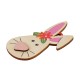 Colgante de Madera Conejo 51x90mm