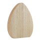 Wooden Decorative Egg “Καλό Πάσχα” with Bunny 160x134mm