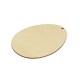 Uovo Pendente in Legno Καλό Πάσχα Μαμά Μπαμπά 64X88 mm