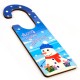 Wooden Door Hanger "Χρόνια Πολλά Μπαμπά" 55x160mm