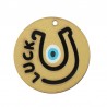 Black/ Gold/ White/ Light Blue