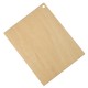 Colgante Rectangular de Madera con Granada 96 x 100 mm